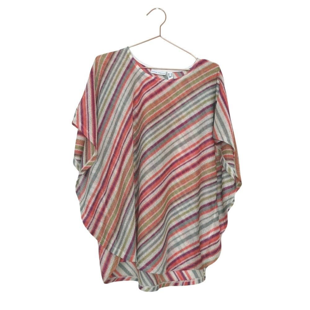 Susan Graver Multicolor Striped Tunic